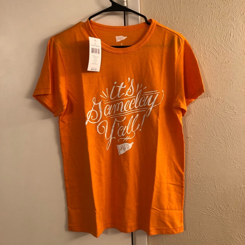 New with tags Lauren James game day T-shirt